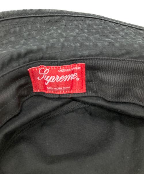 SUPREME（シュプリーム）SUPREME (シュプリーム) 23FW Military Boonie Box Logo バケットハット ブラックの古着・服飾アイテム