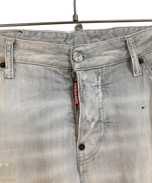 DSQUARED2（ディースクエアード）DSQUARED2 (ディースクエアード) ボタンフライジーンズ/Sexy Twist グレー サイズ:48の古着・服飾アイテム