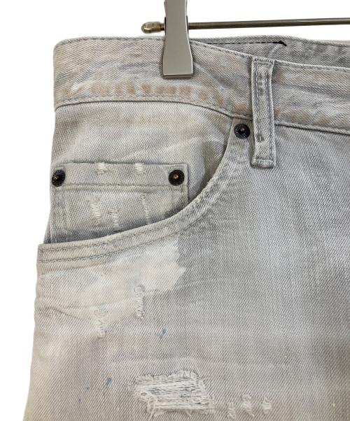 DSQUARED2（ディースクエアード）DSQUARED2 (ディースクエアード) ボタンフライジーンズ/Sexy Twist グレー サイズ:48の古着・服飾アイテム