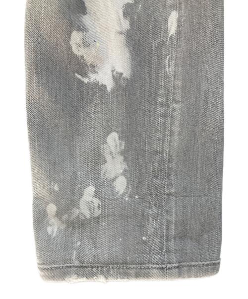 DSQUARED2（ディースクエアード）DSQUARED2 (ディースクエアード) ボタンフライジーンズ/Sexy Twist グレー サイズ:48の古着・服飾アイテム