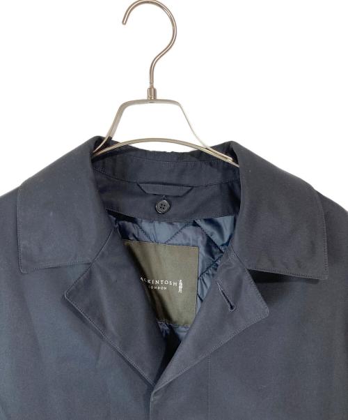 MACKINTOSH LONDON（マッキントッシュ ロンドン）MACKINTOSH LONDON (マッキントッシュ ロンドン) ライナー付ステンカラーコート ネイビー サイズ:40の古着・服飾アイテム