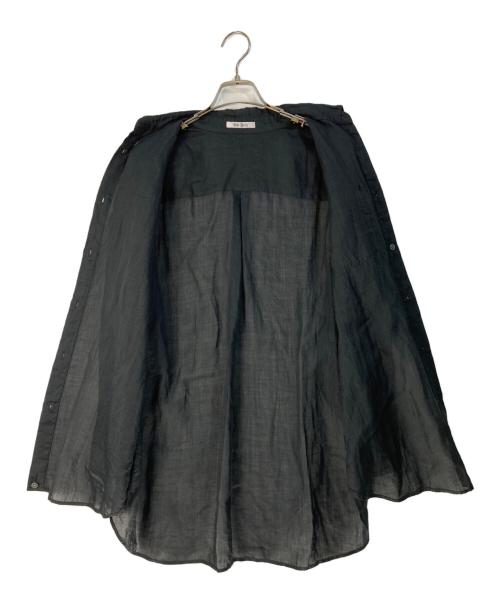Whim Gazette（ウィムガゼット）Whim Gazette (ウィムガゼット) マルチウェイラミーシャツ ブラック サイズ:SIZE　Fの古着・服飾アイテム