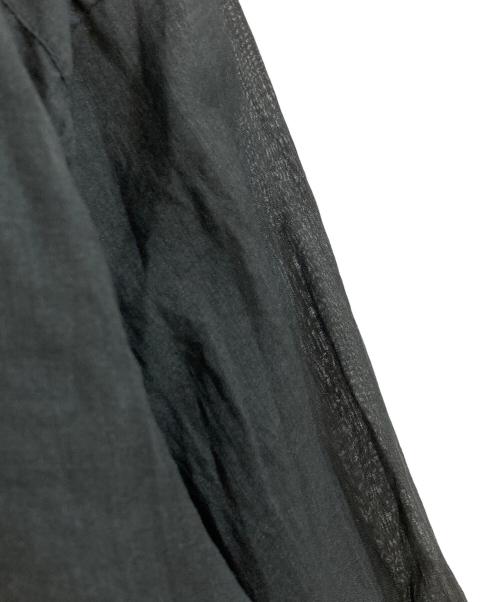 Whim Gazette（ウィムガゼット）Whim Gazette (ウィムガゼット) マルチウェイラミーシャツ ブラック サイズ:SIZE　Fの古着・服飾アイテム