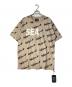 WIND AND SEA（ウィンダンシー）の古着「Monogram Print T-Shirt」｜ベージュ