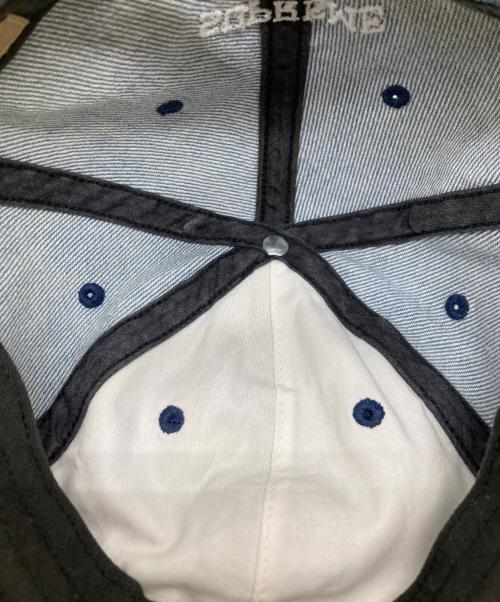SUPREME（シュプリーム）Supreme (シュプリーム) BURBERRY LONDON (バーバリーロンドン) Denim 6-Panel Cap ブルーの古着・服飾アイテム