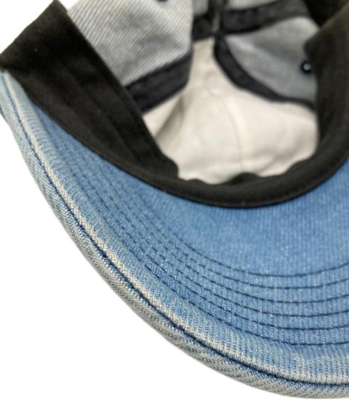 SUPREME（シュプリーム）Supreme (シュプリーム) BURBERRY LONDON (バーバリーロンドン) Denim 6-Panel Cap ブルーの古着・服飾アイテム