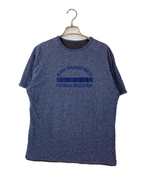 SAN FRANCISCO PHYSICAL EDUCATION（サン フランシスコ フィジカル エデュケーション）SAN FRANCISCO PHYSICAL EDUCATION (サン フランシスコ フィジカル エデュケーション) 半袖スウェット ネイビー サイズ:-の古着・服飾アイテム