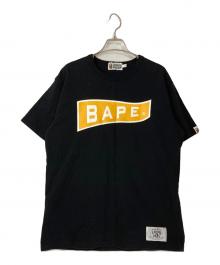A BATHING APE（アベイシングエイプ）の古着「プリントTシャツ」｜ブラック