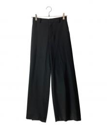 Plage（プラージュ）の古着「25ss Wide Straight パンツ」｜ブラック