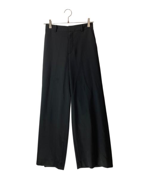Plage（プラージュ）Plage (プラージュ) 25ss Wide Straight パンツ ブラック サイズ:36の古着・服飾アイテム