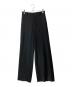 Plage（プラージュ）の古着「25ss Wide Straight パンツ」｜ブラック
