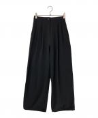 CLANEクラネ）の古着「2WAY ADJUST RASH GUARD TUCK PANTS」｜ブラック