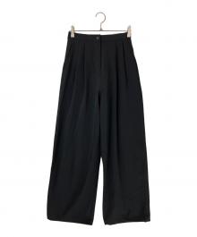 CLANE（クラネ）の古着「2WAY ADJUST RASH GUARD TUCK PANTS」｜ブラック