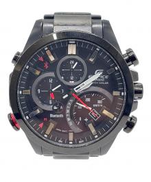 CASIO×EDIFICE（カシオ×エディフィス）の古着「クロノグラフ」｜ブラック