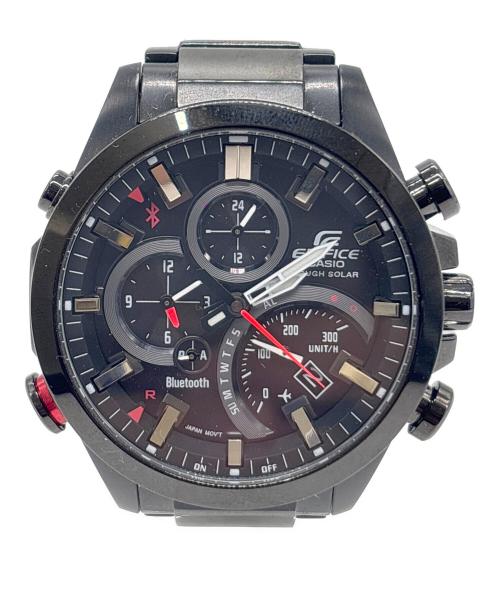 CASIO（カシオ）CASIO (カシオ) EDIFICE (エディフィス) クロノグラフ ブラックの古着・服飾アイテム