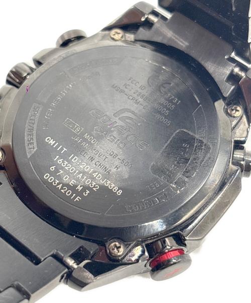 CASIO（カシオ）CASIO (カシオ) EDIFICE (エディフィス) クロノグラフ ブラックの古着・服飾アイテム