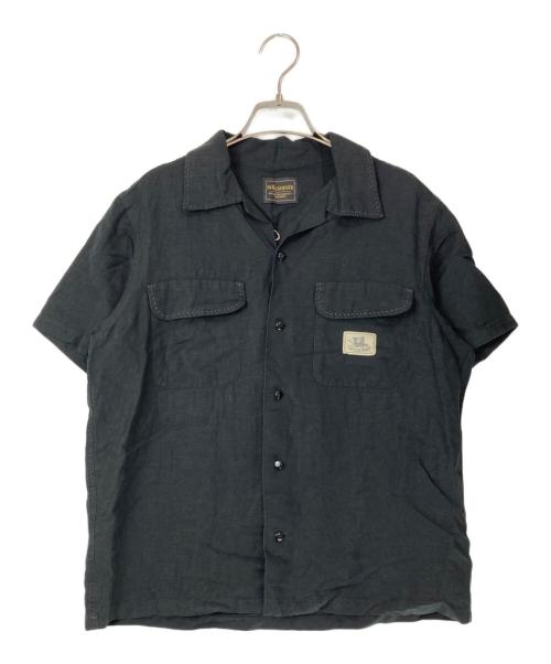 BY GLAD HAND（バイ グラッド ハンド）BY GLAD HAND (バイ グラッド ハンド) 半袖ワークシャツ ブラック サイズ:Sの古着・服飾アイテム