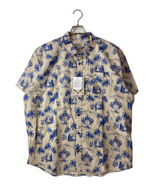 RVCA（ルーカ）RVCA (ルーカ) 総柄シャツ ベージュ サイズ:XL 未使用品の古着・服飾アイテム