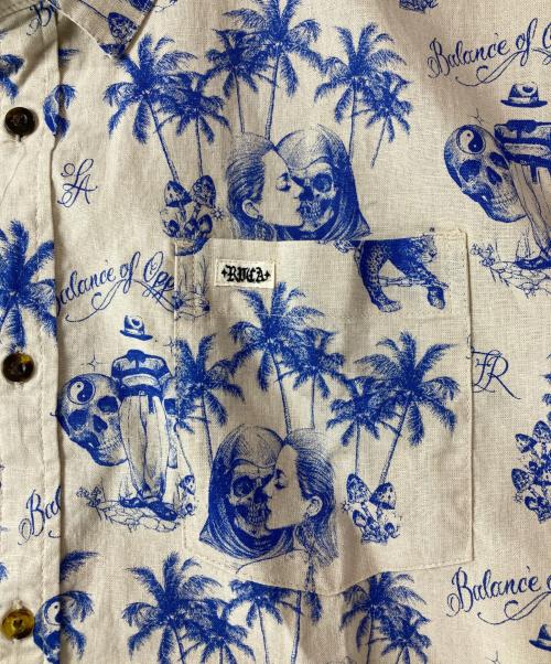 RVCA（ルーカ）RVCA (ルーカ) 総柄シャツ ベージュ サイズ:XL 未使用品の古着・服飾アイテム