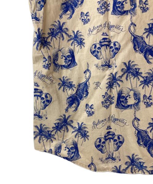 RVCA（ルーカ）RVCA (ルーカ) 総柄シャツ ベージュ サイズ:XL 未使用品の古着・服飾アイテム