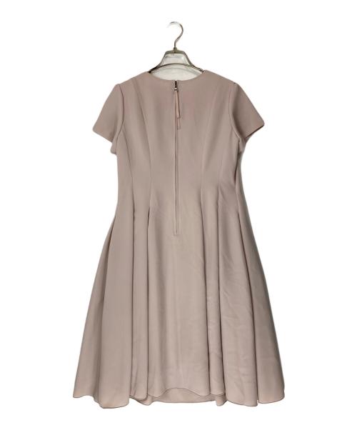 Pont Neuf（ポンヌフ）Pont Neuf (ポンヌフ) 美ラインの半袖ワンピース パープル サイズ:2号の古着・服飾アイテム
