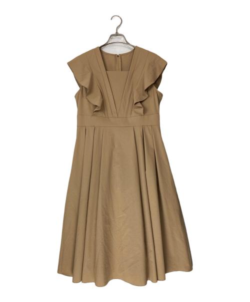 Pont Neuf（ポンヌフ）PONT NEUF (ポンヌフ) ノースリーブワンピース ベージュ サイズ:２号 未使用品の古着・服飾アイテム