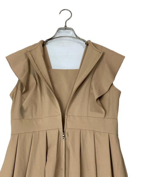 Pont Neuf（ポンヌフ）PONT NEUF (ポンヌフ) ノースリーブワンピース ベージュ サイズ:２号 未使用品の古着・服飾アイテム