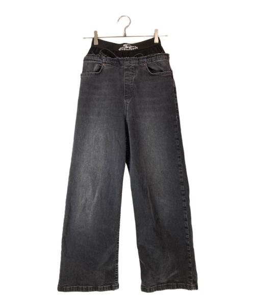 PROTOTYPES（プロトタイプス）PROTOTYPES (プロトタイプス) レイヤードパンツ/WAISTBAND DENIMREGULAR BLACK ブラック サイズ:XSの古着・服飾アイテム