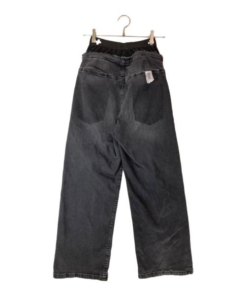 PROTOTYPES（プロトタイプス）PROTOTYPES (プロトタイプス) レイヤードパンツ/WAISTBAND DENIMREGULAR BLACK ブラック サイズ:XSの古着・服飾アイテム