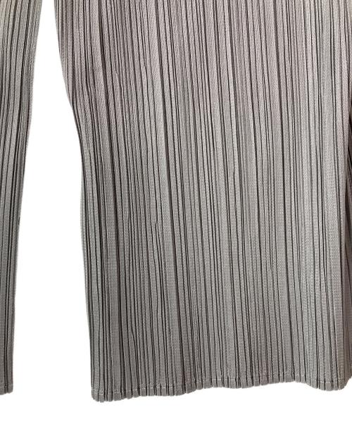 PLEATS PLEASE（プリーツプリーズ）PLEATS PLEASE (プリーツプリーズ) プリーツロングパンツ グレー サイズ:Freeの古着・服飾アイテム