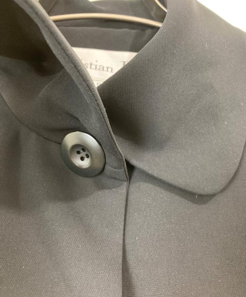 Christian Dior（クリスチャン ディオール）Christian Dior (クリスチャン ディオール) OLD ポリギャバジャケット ブラック サイズ:9の古着・服飾アイテム