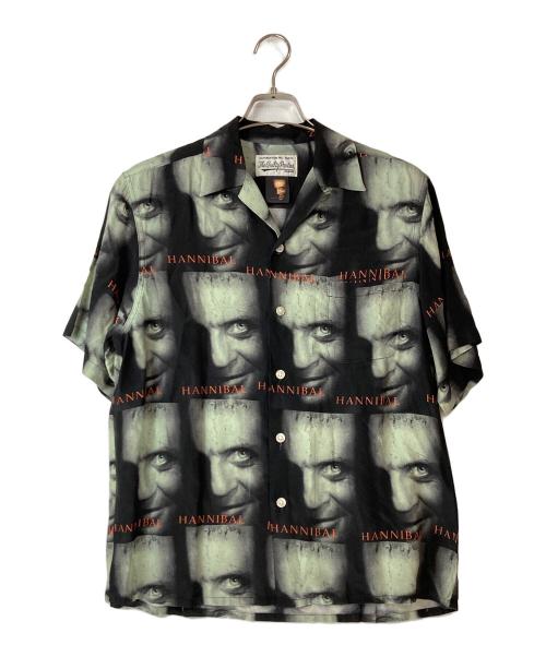 WACKO MARIA（ワコマリア）WACKO MARIA (ワコマリア) HANNIBAL グラフィックプリントTシャツ グリーン サイズ:Ｓの古着・服飾アイテム
