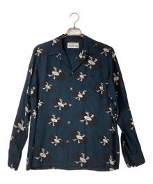 WACKO MARIA（ワコマリア）の古着「RECORDS HAWAIIAN L/S SHIRT」｜ネイビー