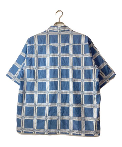 Needles（ニードルズ）Needles (ニードルズ) S/S Cowboy One-Up Shirt/ウエスタンシャツ ブルー サイズ:Ｌの古着・服飾アイテム