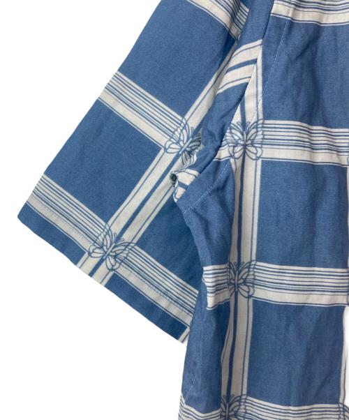 Needles（ニードルズ）Needles (ニードルズ) S/S Cowboy One-Up Shirt/ウエスタンシャツ ブルー サイズ:Ｌの古着・服飾アイテム