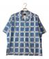 Needles（ニードルズ）の古着「S/S Cowboy One-Up Shirt/ウエスタンシャツ」｜ブルー