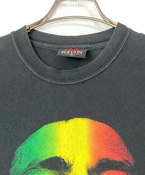 ZION（ザイオン）ZION (ザイオン) プリントTシャツ ブラック サイズ:Ⅿの古着・服飾アイテム
