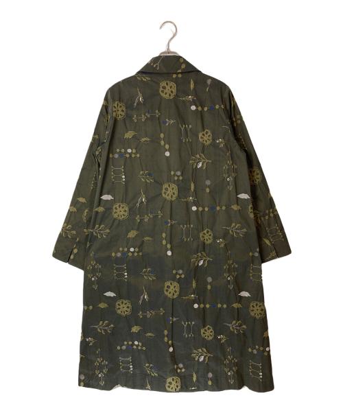 FUGA FUGA（フーガフーガ）FUGA FUGA (フーガフーガ) 総柄刺繍コート ブラック サイズ:Freeの古着・服飾アイテム