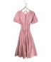 BORDERS AT BALCONY (ボーダーズアットバルコニー) RESORT DRESS ワンピース ピンク サイズ:36：8000円