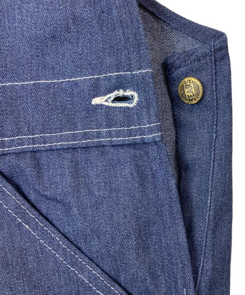 Sears（シアーズ）Sears (シアーズ) ペインターオーバーオール インディゴ サイズ:W34×L34の古着・服飾アイテム
