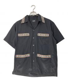 Schott（ショット）の古着「キューバシャツ」｜ブラック
