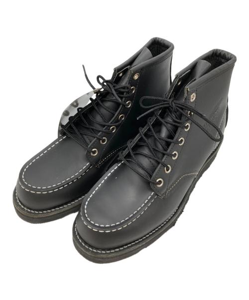 RED WING（レッドウィング）RED WING (レッドウィング) モックトゥ レースアップブーツ ブラック サイズ:USA6 1/2 Dの古着・服飾アイテム
