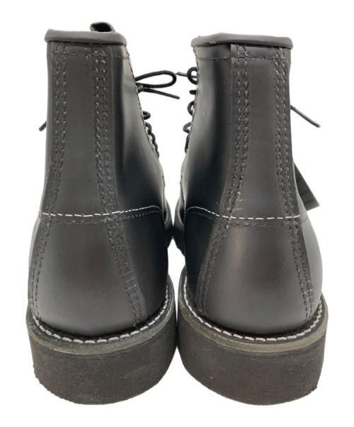 RED WING（レッドウィング）RED WING (レッドウィング) モックトゥ レースアップブーツ ブラック サイズ:USA6 1/2 Dの古着・服飾アイテム