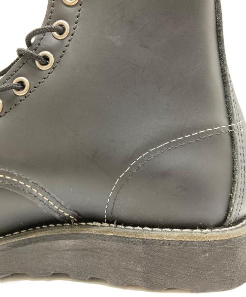 RED WING（レッドウィング）RED WING (レッドウィング) モックトゥ レースアップブーツ ブラック サイズ:USA6 1/2 Dの古着・服飾アイテム