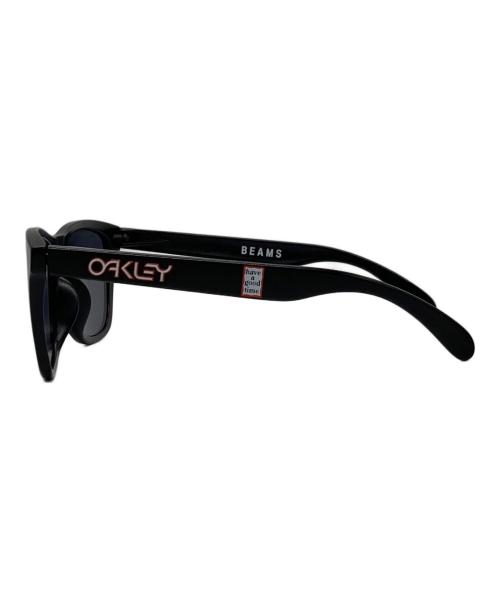 BEAMS（ビームス）BEAMS (ビームス) have a good time (ハブアグッドタイム) OAKLEY (オークリー) サングラス/Frogskins ブラック サイズ:54□17 138の古着・服飾アイテム