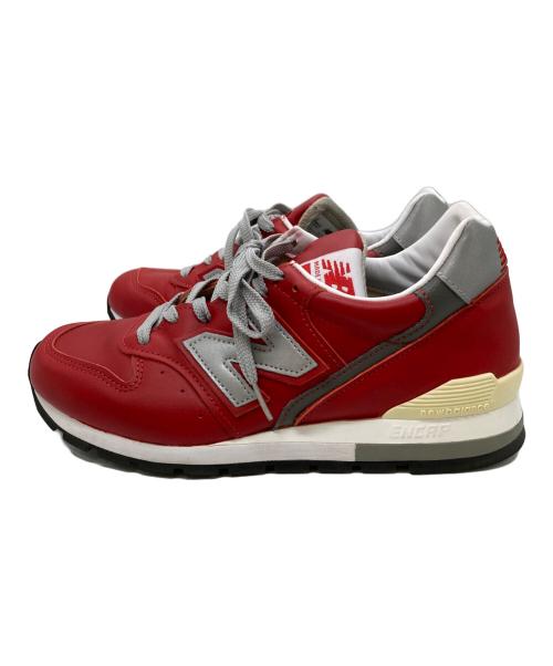 NEW BALANCE（ニューバランス）NEW BALANCE (ニューバランス) ローカットスニーカー レッド サイズ:25の古着・服飾アイテム