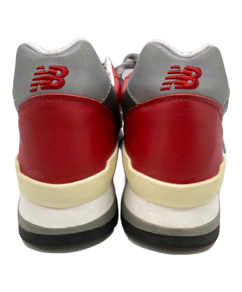 NEW BALANCE（ニューバランス）NEW BALANCE (ニューバランス) ローカットスニーカー レッド サイズ:25の古着・服飾アイテム