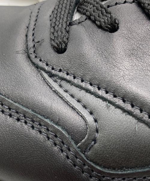NEW BALANCE（ニューバランス）NEW BALANCE (ニューバランス) オールレザーローカットスニーカー ブラック サイズ:UK6 1/2の古着・服飾アイテム