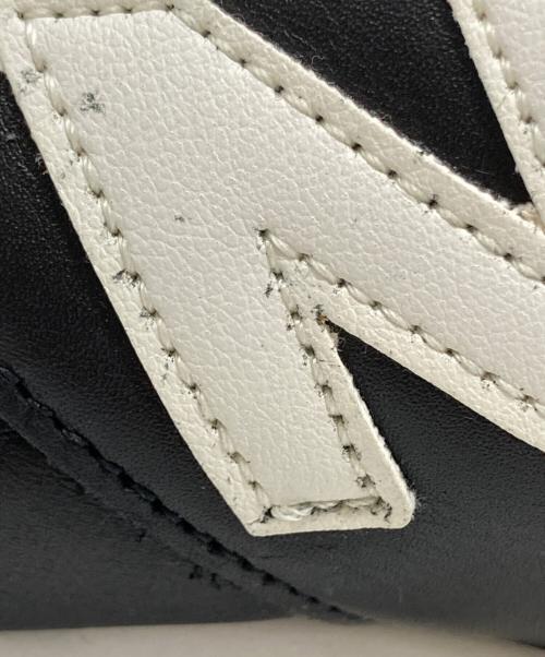 NEW BALANCE（ニューバランス）NEW BALANCE (ニューバランス) オールレザーローカットスニーカー ブラック サイズ:UK6 1/2の古着・服飾アイテム