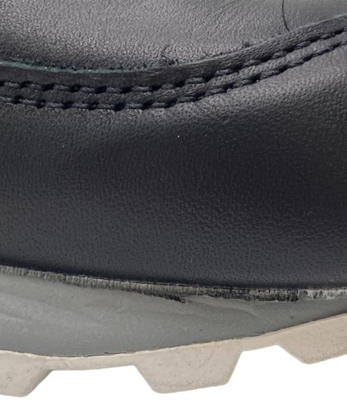 NEW BALANCE（ニューバランス）NEW BALANCE (ニューバランス) オールレザーローカットスニーカー ブラック サイズ:UK6 1/2の古着・服飾アイテム